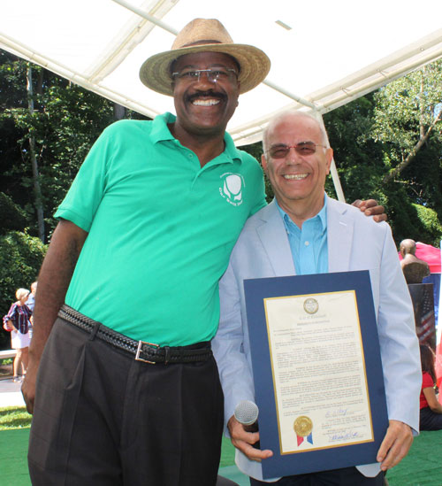 Councilman Kevin Conwell and Dr. Wael Khoury